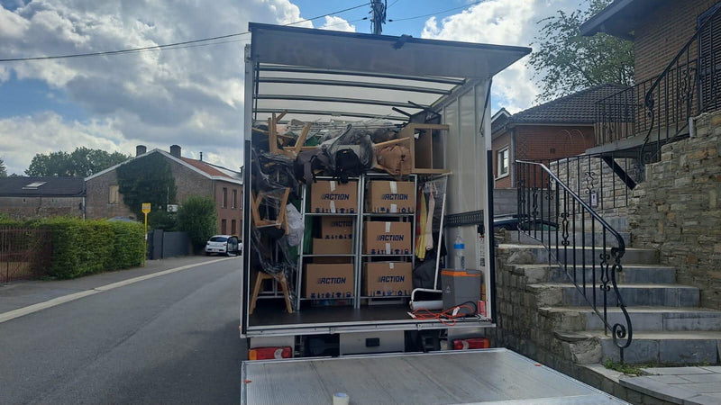 Camion et rangement - Déménagement Flémalle